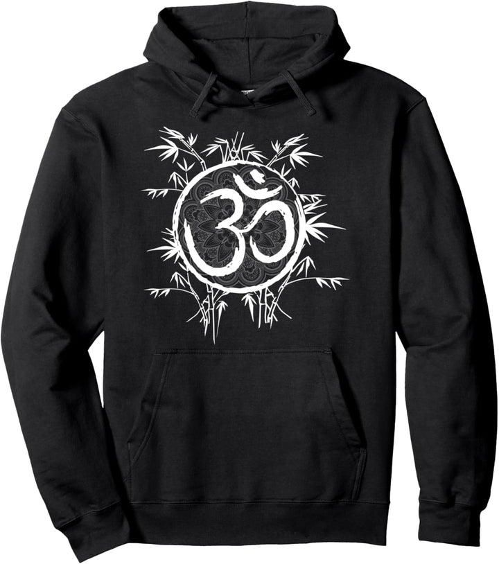 Cool Zen Yoga Buddhismus Bambus Yoga Mantra Pullover Hoodie