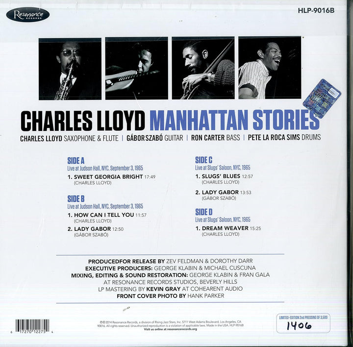 Manhattan Stories, Vinyl