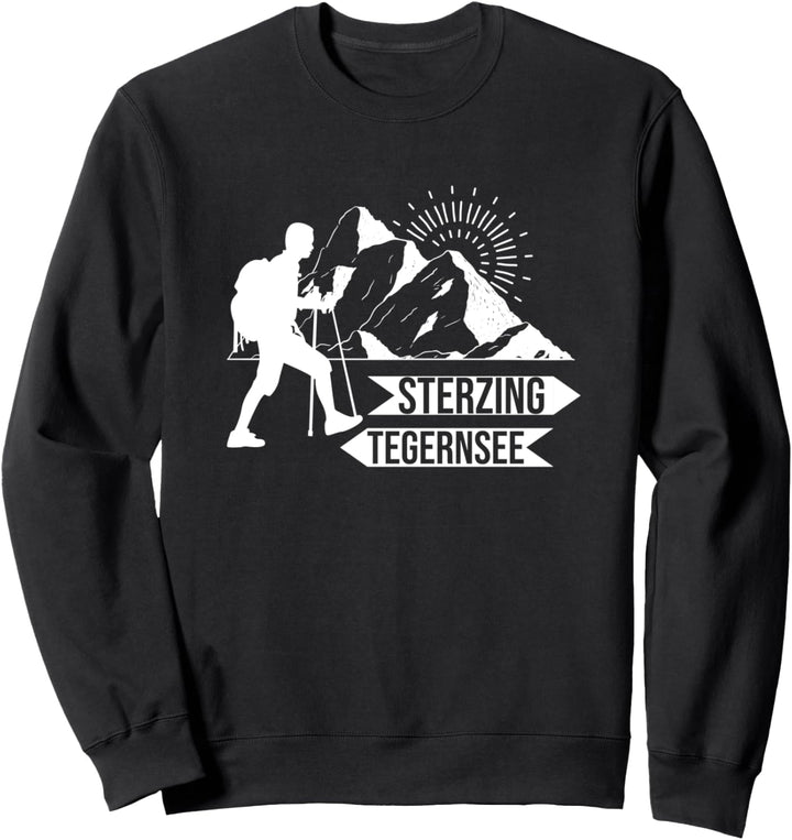 Transalp Alpenüberquerung Tegernsee Sterzing Sweatshirt