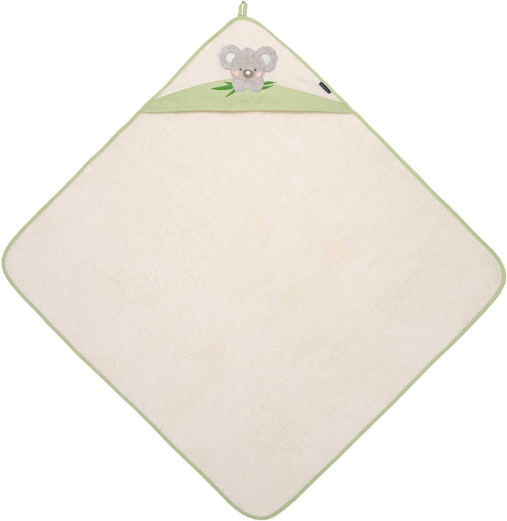 Morgenstern Kinder Kapuzenhandtuch 100x100 Koala grün, Grün