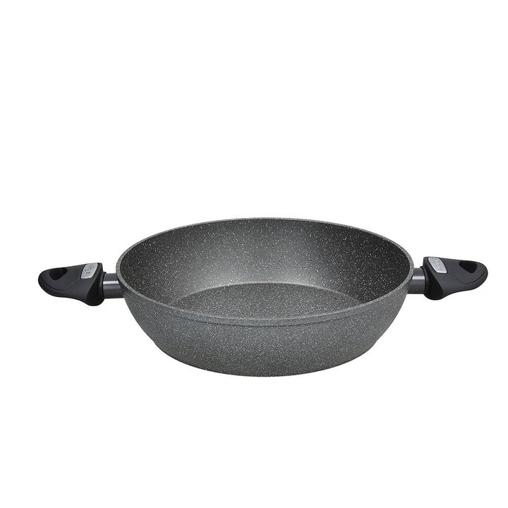 Pfanne Nr. 2 Griffen Cm 28 Marble schwarz floatech Linie Mythos