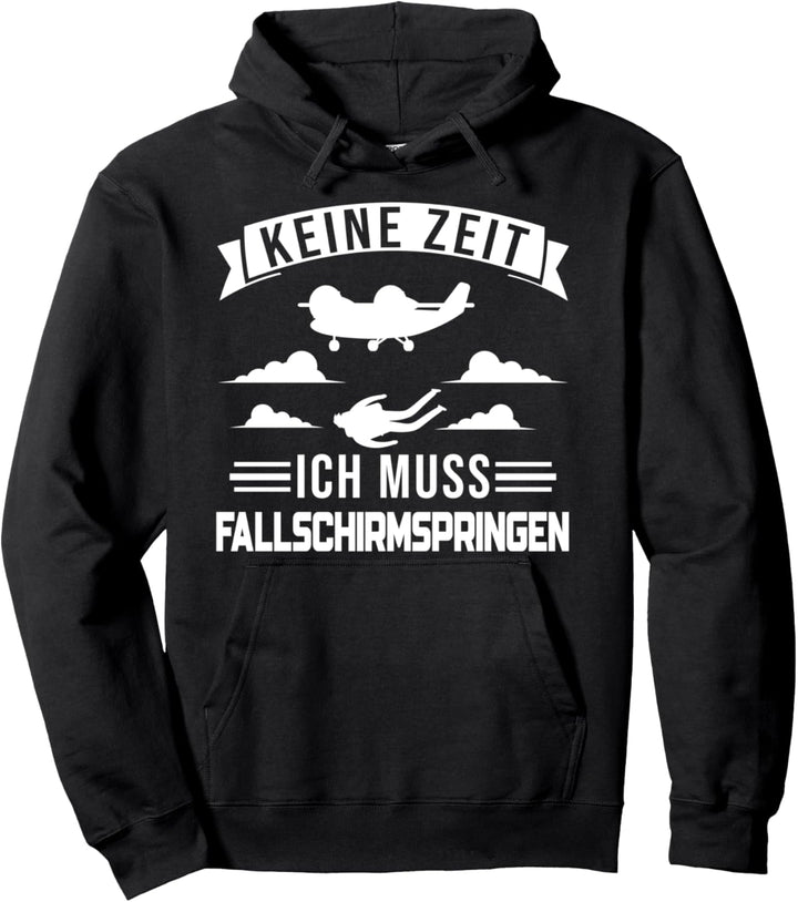 Fallschirm Fallschirmspringer Paragleiter Pullover Hoodie