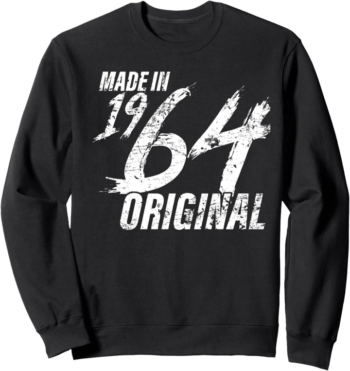 Made In 1964 Geburtsjahr 1964 Geburtstag Damen Herren Sweatshirt