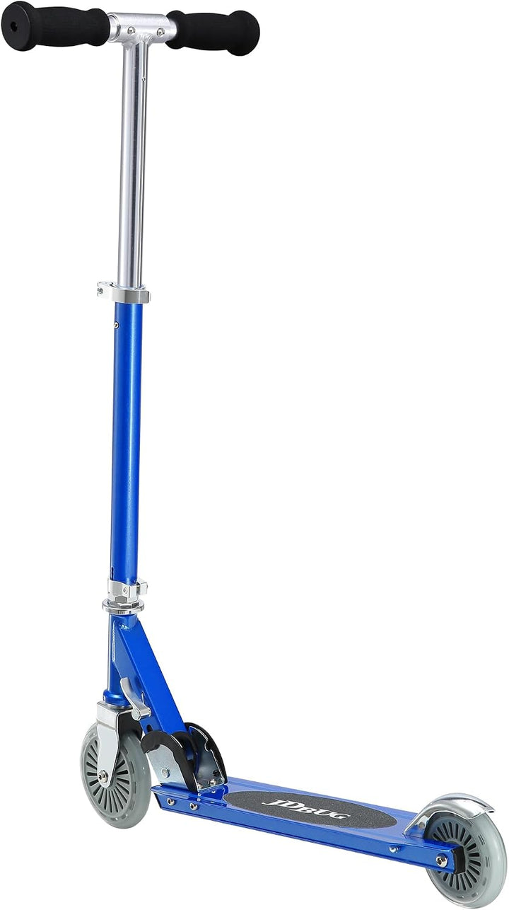 JD Bug Junior-Strassen-Scooter / Roller, MS100, Pastelrosa, Kinder, Junior MS 100, Reflex Blue, 3-8