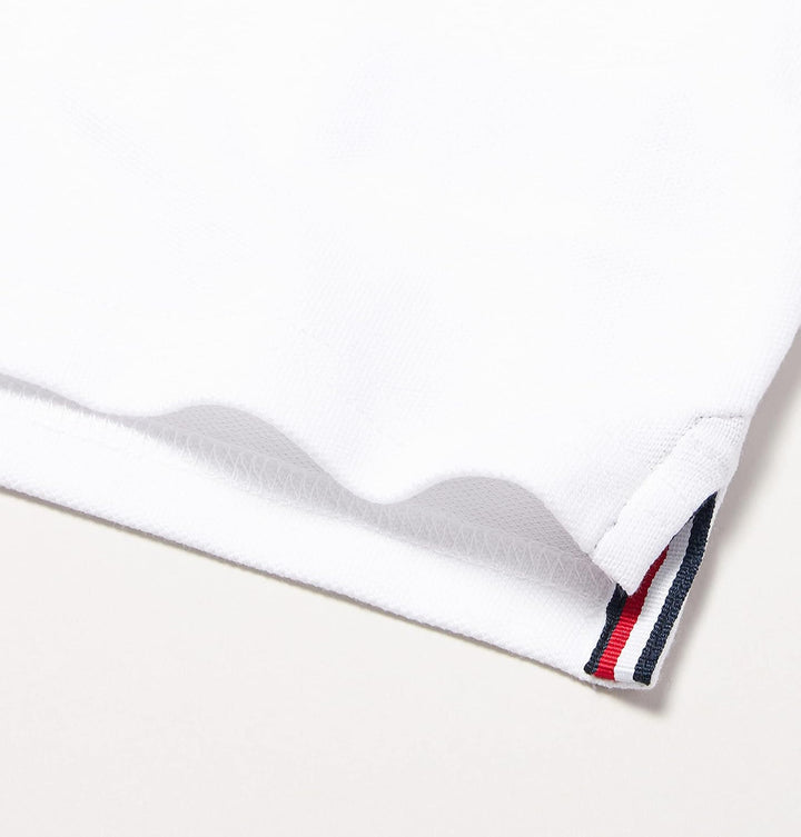 Tommy Hilfiger Jungen Poloshirt Kurzarm aus Bio-Baumwolle 110 Bright White, 110 Bright White