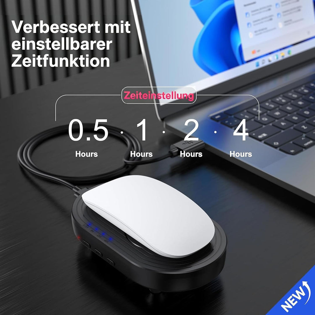 Mouse Jiggler, Mouse Mover Undetektierbarer Mausbeweger, Mechanischer Mausbeweger mit AN/AUS, Mausbe