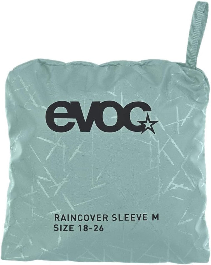 EVOC RAINCOVER SLEEVE, wasserdichter Rucksackschutz (Rucksack Abdeckung mit reflektierendem Logo-Dru