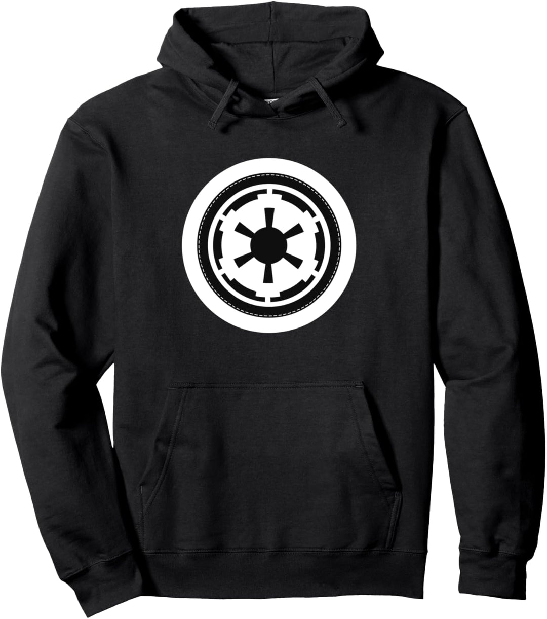 Star Wars Galactic Empire Symbol Left Chest Pullover Hoodie