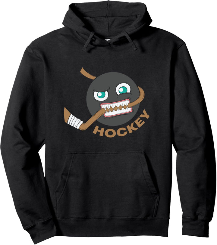 Heftiger Eishockey-Puck Pullover Hoodie