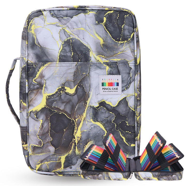 Federmäppchen Super Grosse, Schreibwaren-Stifttasche Federtaschen mit 100 Slots Organizer für Zeichn