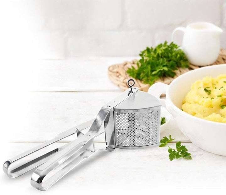 orion group Kartoffelpresse Kartoffelquetsche aus Edelstahl