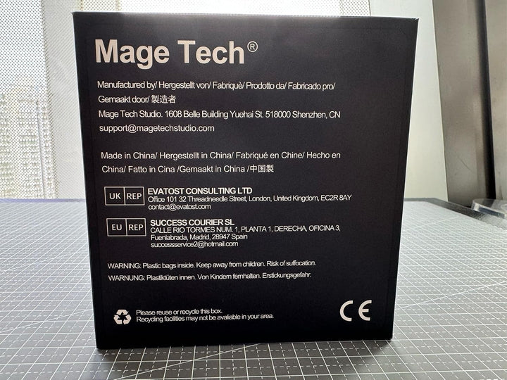 Commander Deck Box für MTG – Patentiertes Design, Commander Display, passend für 100 Doppelarmkarten