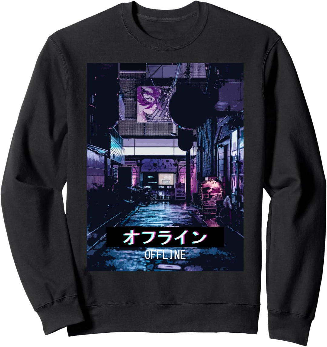 Japan Tokio Anime Aestethic Vaporwave Sweatshirt