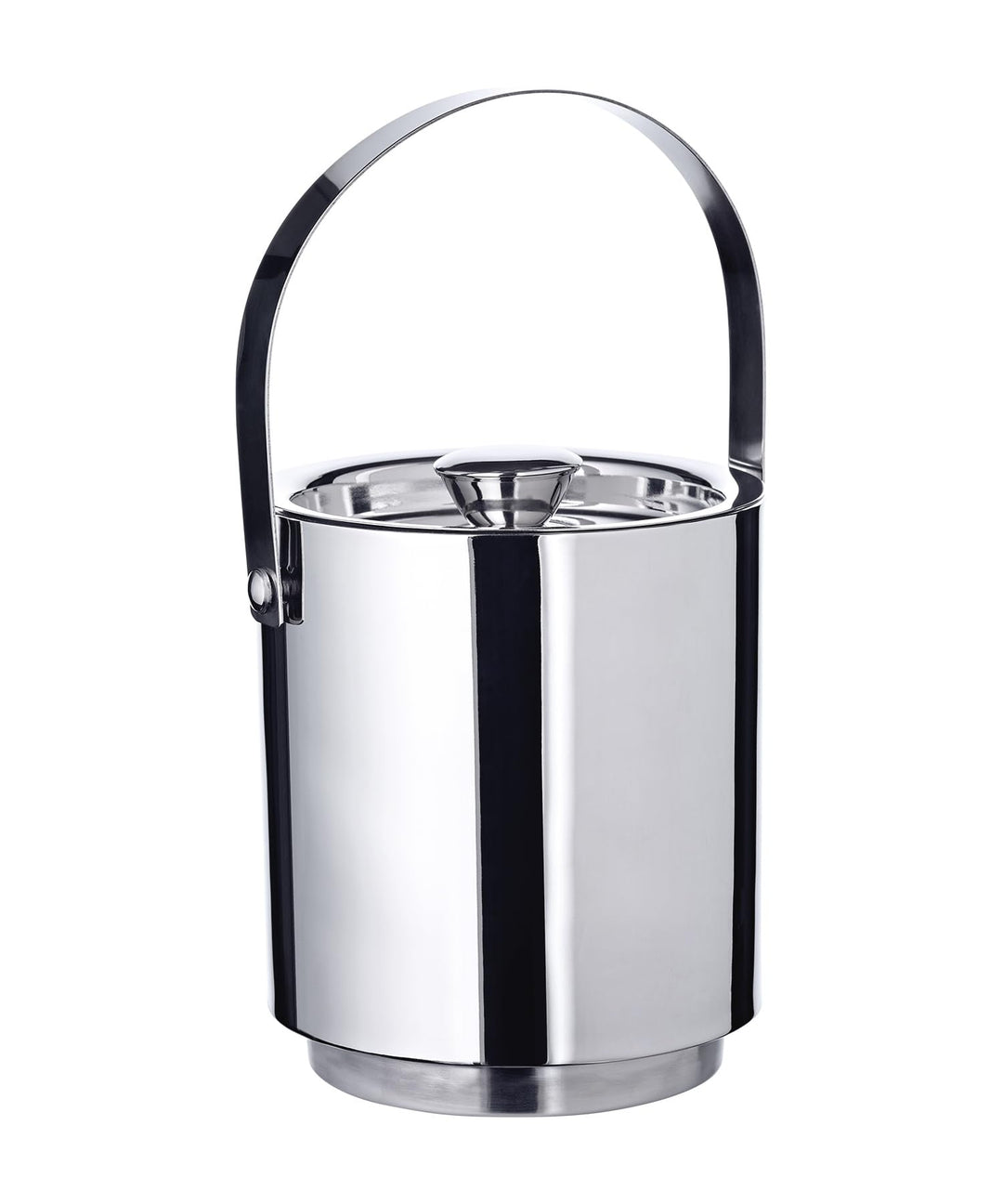 EDZARD Eiseimer Seattle (3,2 Liter, Höhe 16 cm) Eiswürfelbehälter mit Deckel und Einsatz, Eisbehälte