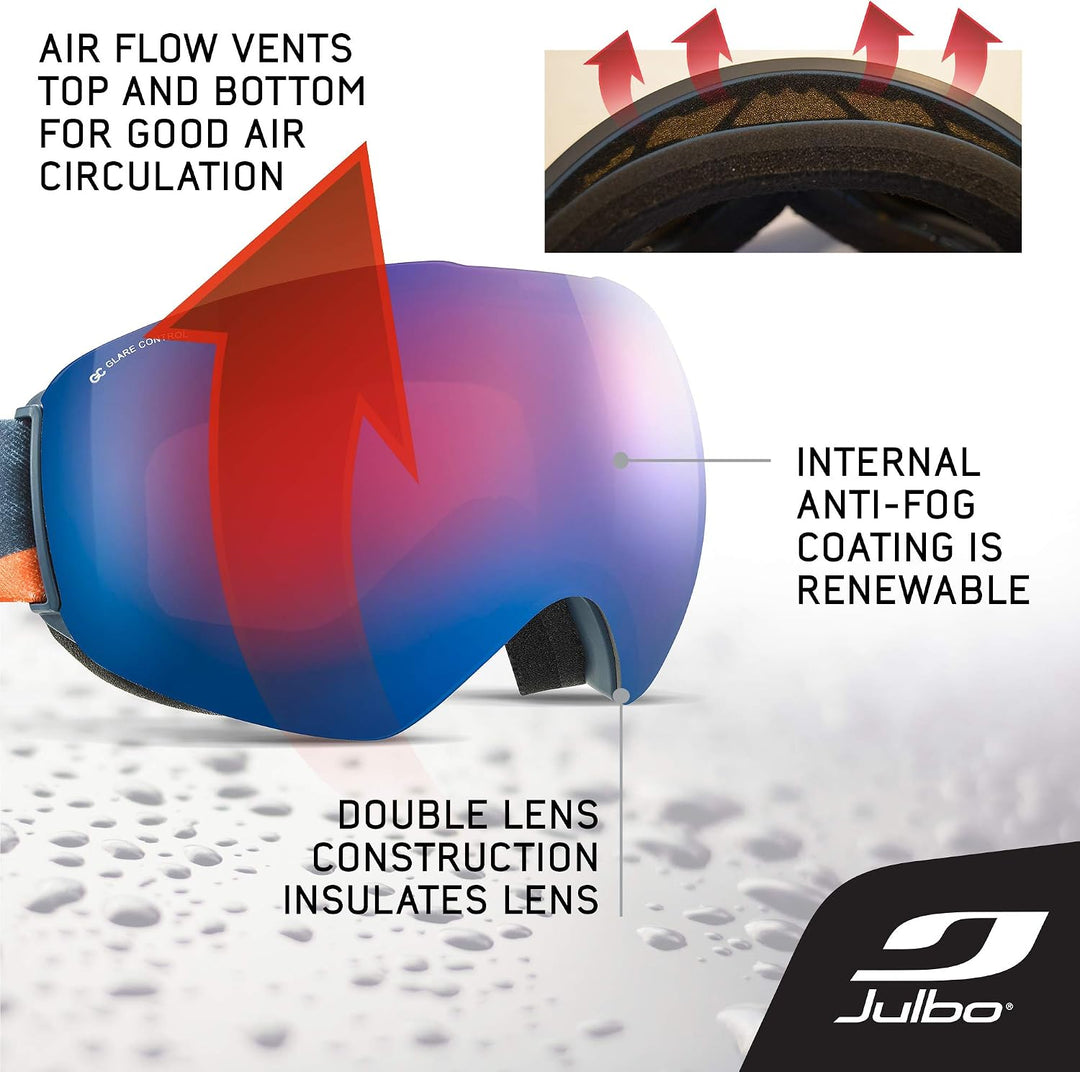 Julbo Spacelab Skibrille Einheitsgrösse Black - Grey Lines, Einheitsgrösse Black - Grey Lines