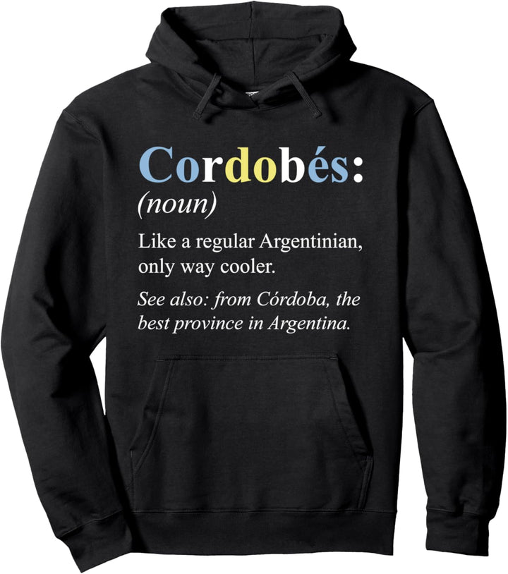 Argentinien Cordoba Geschenk Englisch Version - Cordobes Pullover Hoodie