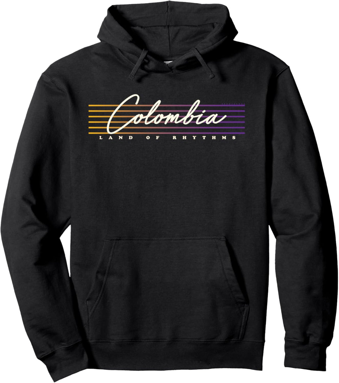 Colombia Retro Stil Kolumbien Pullover Hoodie