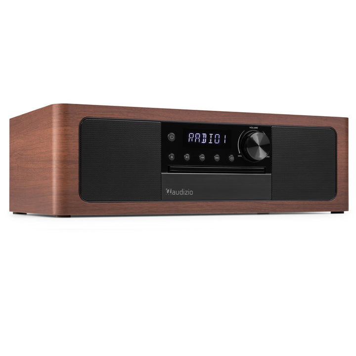 Audizio Lunata - DAB Radio mit CD Player, 100W Stereoanlage mit CD &amp; Bluetooth 5.3 - Musikanlage mit