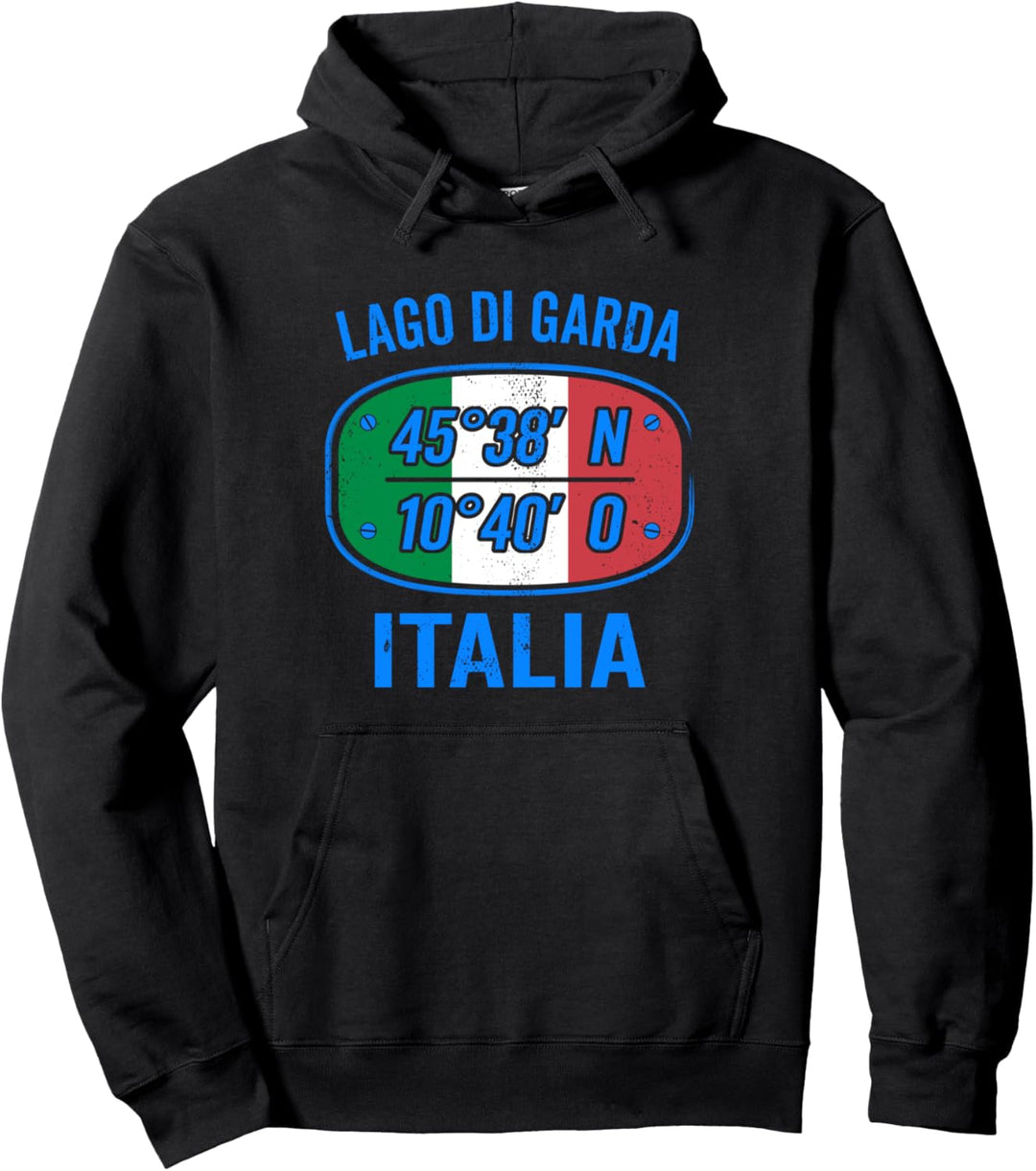 Lago di Garda Gardasee Pullover Hoodie