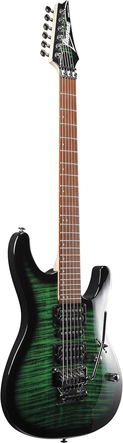 Ibanez Kiko Loureiro KIKOSP3-TEB Transparent Emerald Burst - E-Gitarre