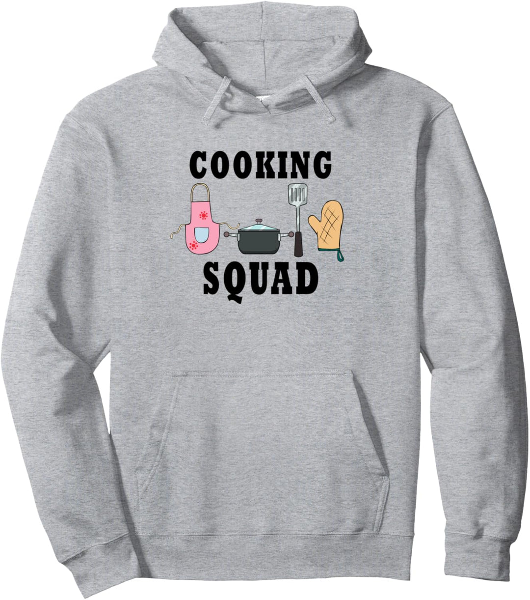 Hobbykoch Witziger Koch Squad Küchenchef Pullover Hoodie