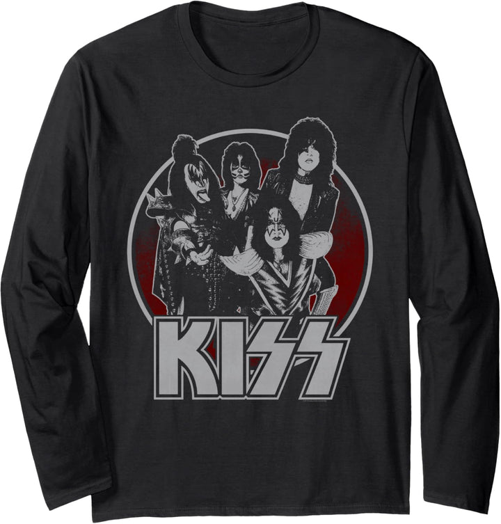 KISS - Sonnenfeuer Porträt Langarmshirt