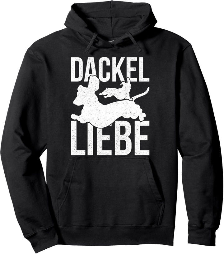 Dackel Liebe Dackel Pullover Hoodie