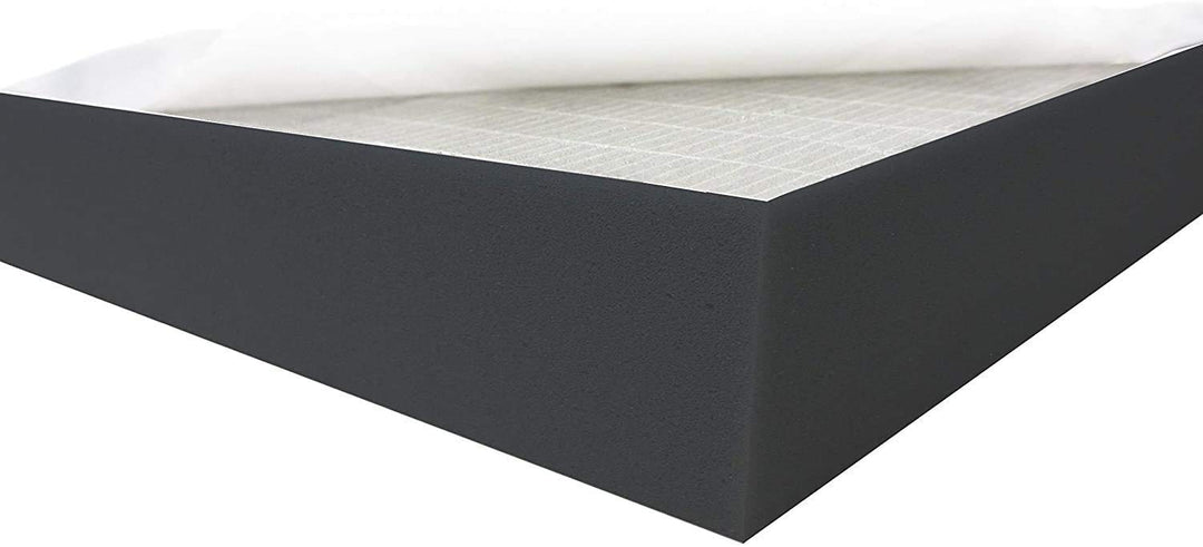 Dibapur ® AKUSTIK STOP Selbstklebend - Raum - Akustik Schaumstoff - (Ca. 100 x 50 x 10 cm) - Dämmung