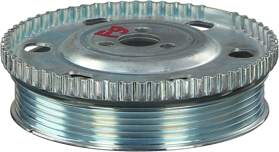 febi bilstein 44413 Riemenscheibe (entkoppelt) für Kurbelwelle, mit Polrad , 1 Stück