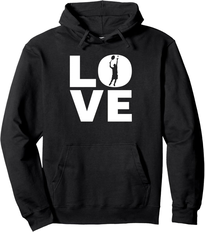 Love Tennis - Ich Liebe Tennis - Tennisspieler Geschenk Pullover Hoodie