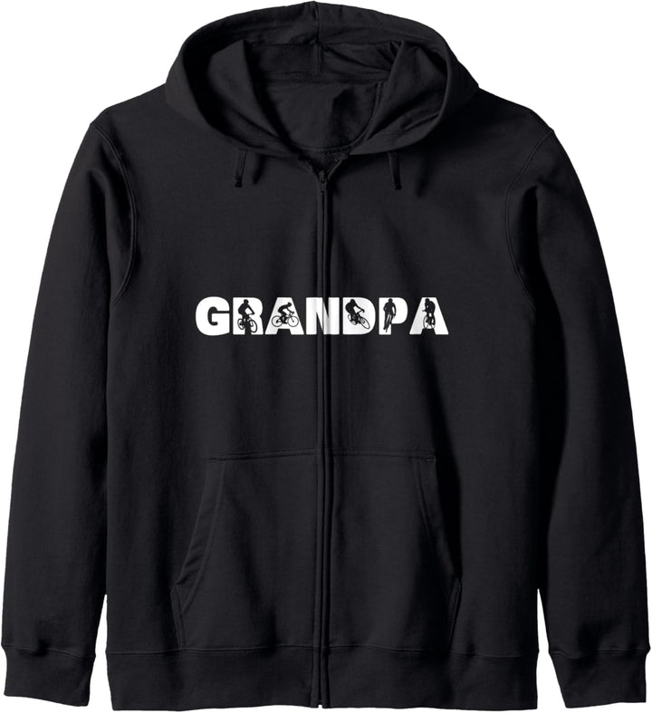 Radfahren Opa, Lustige Geschenke für Opa Kapuzenjacke