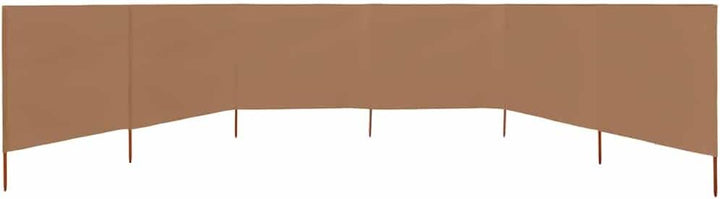 Myheimly Windschutzgewebe,Windschutz Sichtschutz Balkon,Sichtschutzzaun Taupe,800 x 160 cm 800 x 160