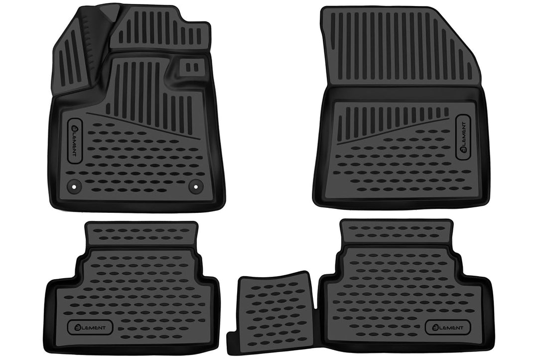 Element Passgenaue Premium Antirutsch Gummi Fussmatten - OPEL Mokka, SUV