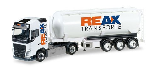 Herpa 306881 Volvo FH Gl. Silo-Sattelzug "REAX"