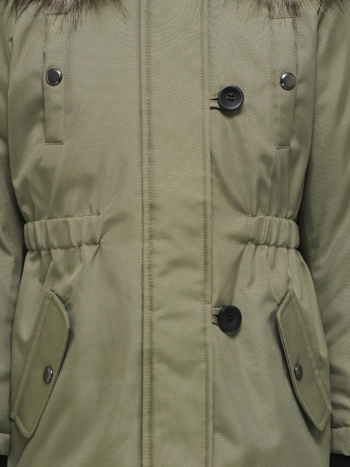 ONLY girl Langer Parka Lang Parka 134 Aloe, 134 Aloe