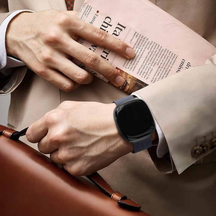 Yoohoo Armband Kompatibel mit Fitbit Versa 3 Armband/Fitbit Versa 4 Armband/Fitbit Sense Armband/Fit