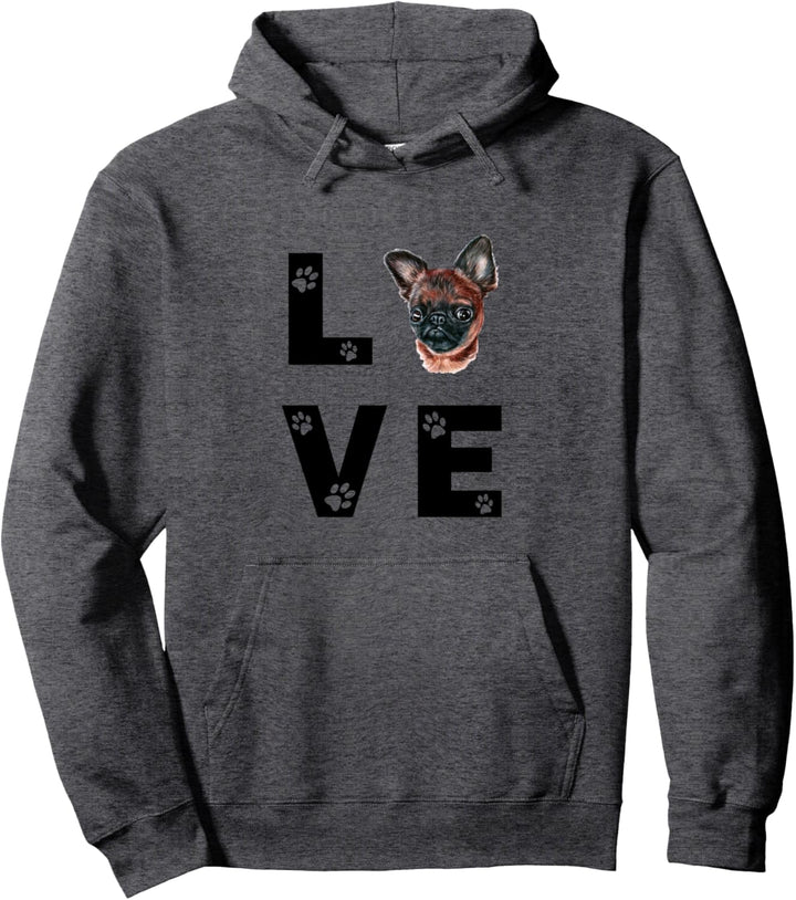 GRIFFON Hund Love Hundebesitzer Geschenk Pullover Hoodie