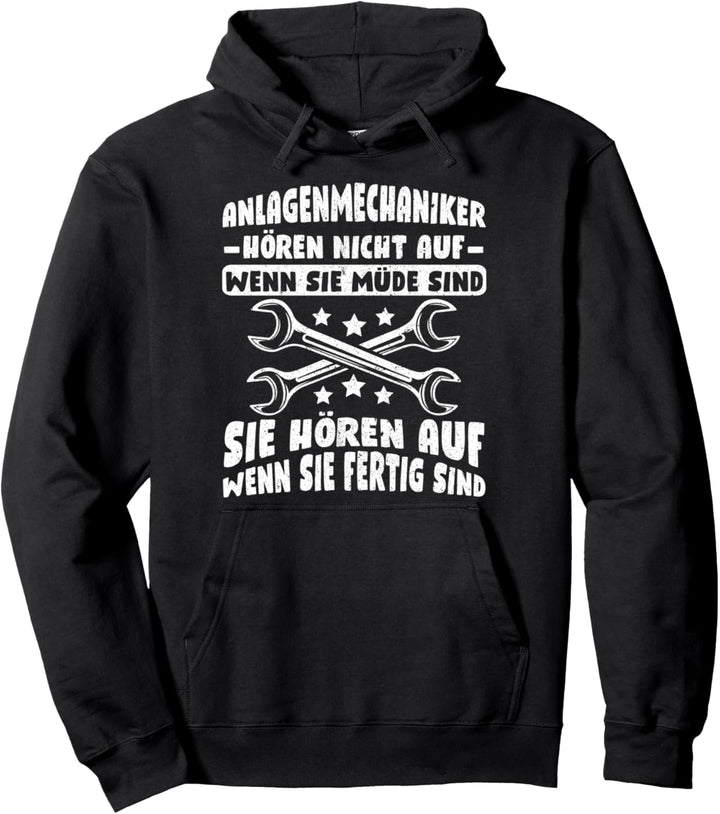 Anlagenmechaniker Installateur Heizungsbauer - Klempner Pullover Hoodie