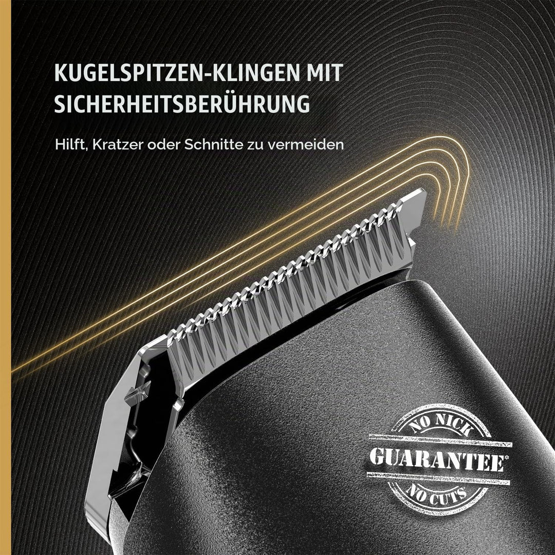 WAHL Manscaper Lithium Leisten- und Körpertrimmer, vollständig wasserdichter Trimmer, Nass-/Trockene