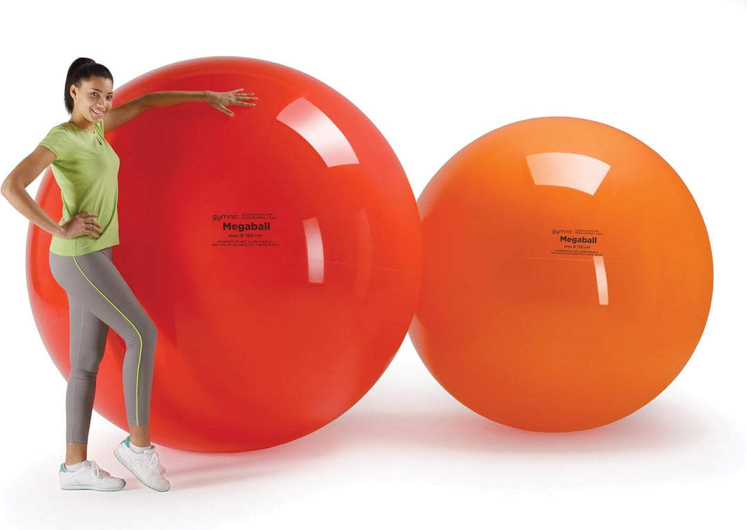 GYMNIC Mega Gymnastikball Diamètre 150 cm Orange - orange, Diamètre 150 cm Orange - orange