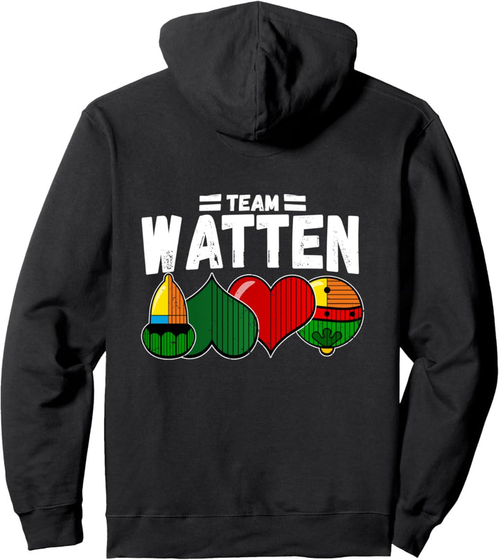 Team Watten Schafkopfer Doppelkopf Schnapsen Pullover Hoodie