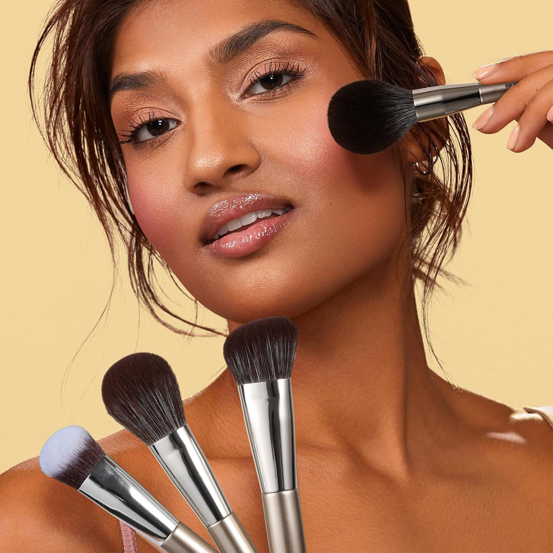 EIGSHOW 16 Stück Makeup Pinsel Set, Professionelle Makeup Pinsel, Premium Synthetik Gesicht, Augen M