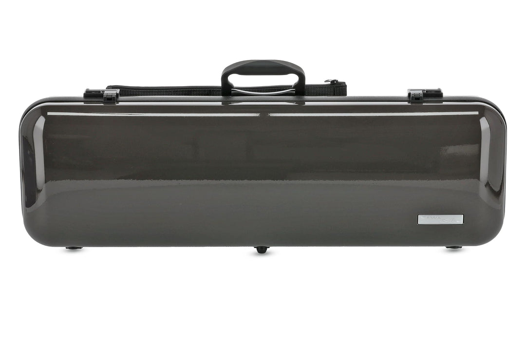 GEWA Violinkoffer AIR 2.1 braun hochglanz Made in Germany braun ohne zusätzlichen Seitengriff, braun