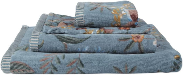 Pip Secret Garden Blue 70x140 Duschtuch 70 x 140 cm, Duschtuch 70 x 140 cm