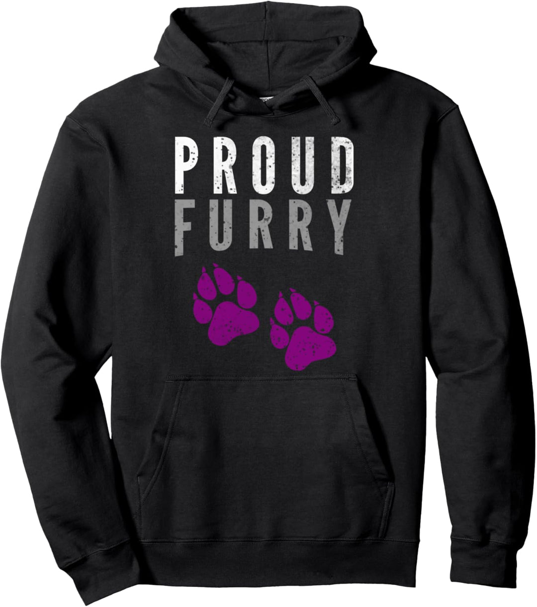 Pelziges Cosplay oder pelzige Konvention oder stolz pelzig Pullover Hoodie