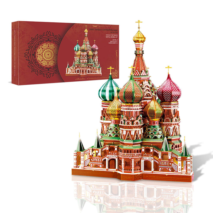 Piececool 3D Puzzle Metall Architecture Saint Basil&