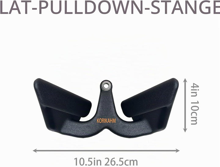 Ergonomic Design Lat Pull down Bar Grip Handle, Lat Pulldown Attachments, Strength Trainer for Athle