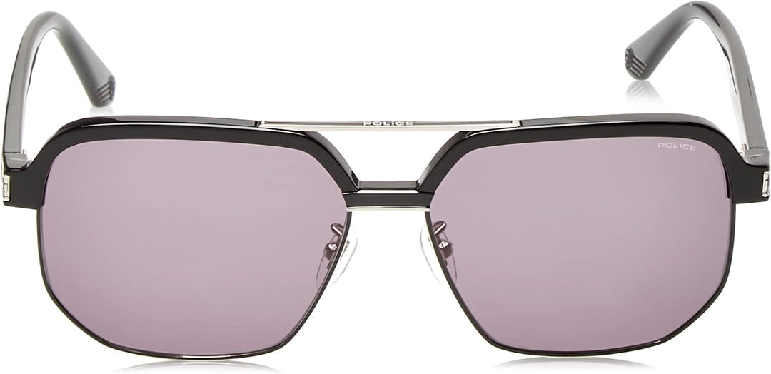 Police Unisex SPLF11 Sunglasses, Black, 61
