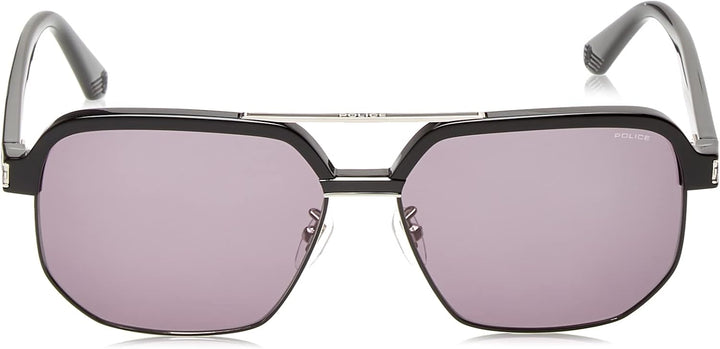 Police Unisex SPLF11 Sunglasses, Black, 61