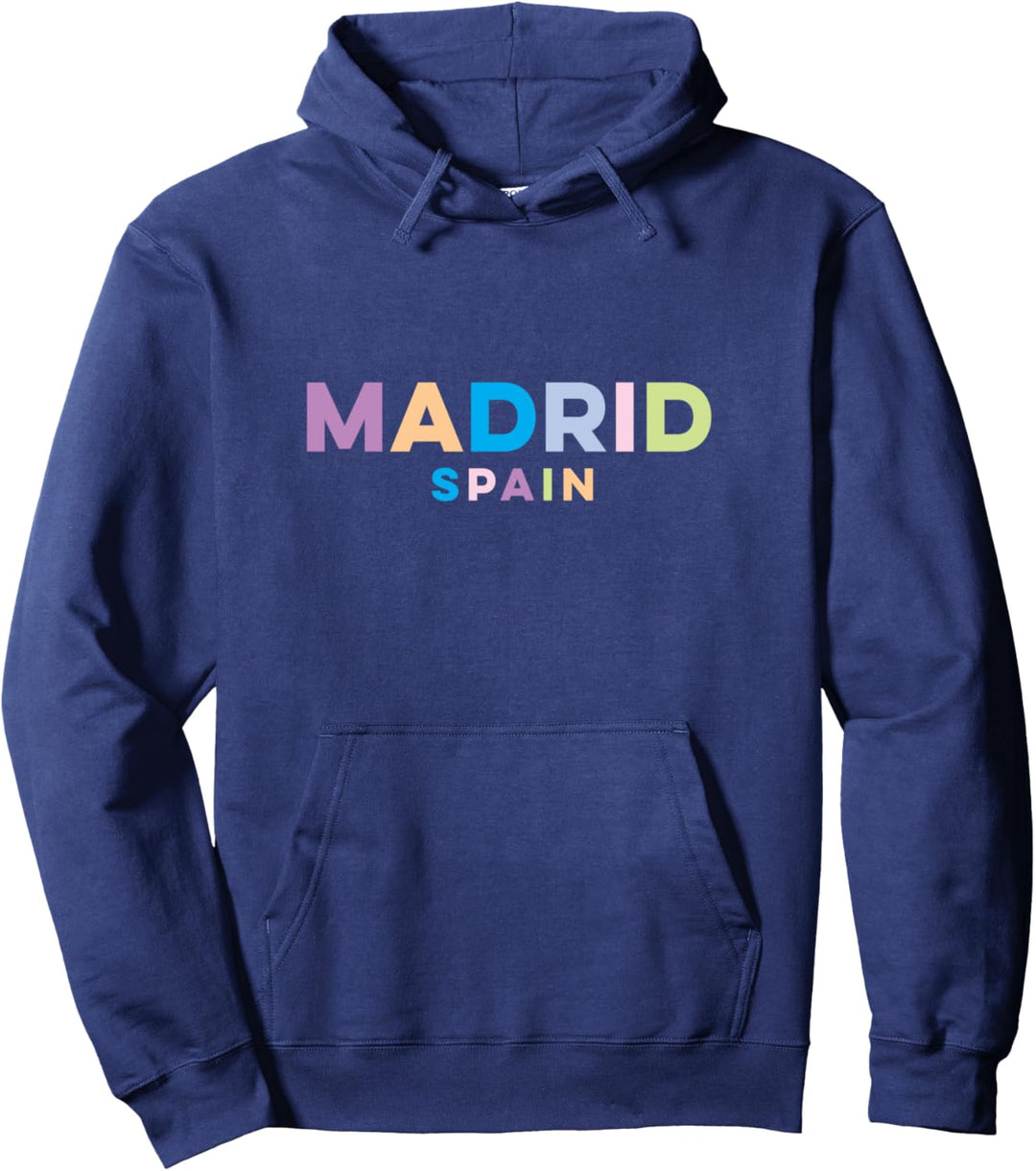 Madrid Spain bunt Pullover Hoodie